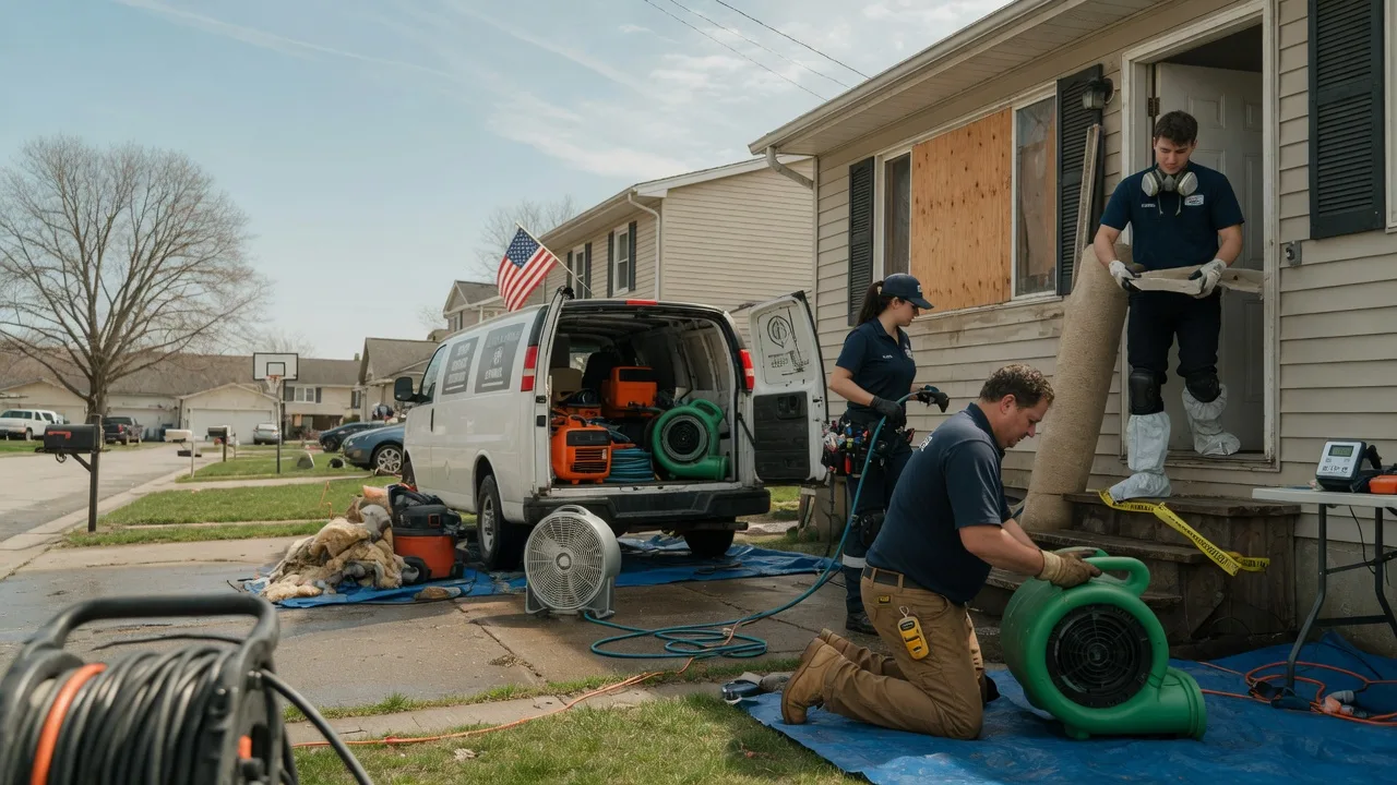Water Damage Restoration in Townville, SC near me